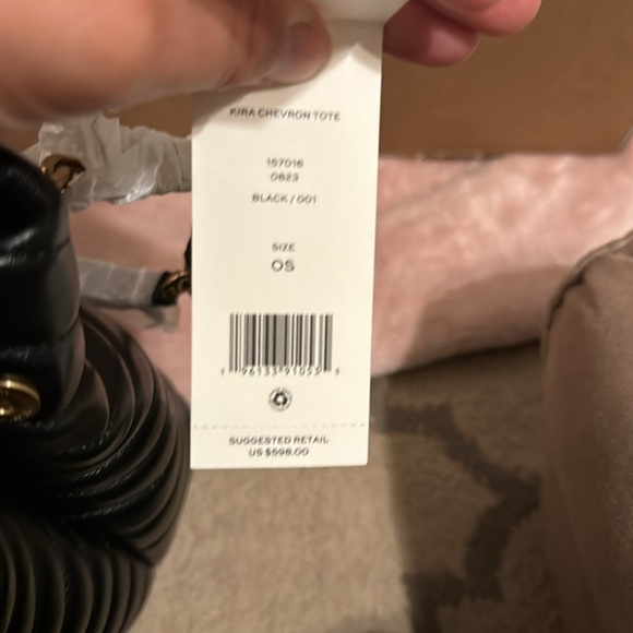 NWT Tory Burch Kira chevron tote - Picture 8 of 11